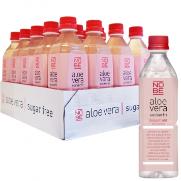 Hel Platta Aloe Vera-dryck Grapefrukt 20 x 50 cl - 45% rabatt