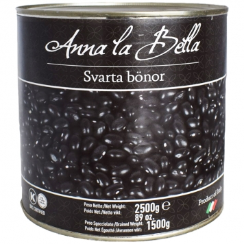 Svarta Bönor 2500g - 62% rabatt