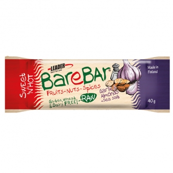 Bar "Garlic Almonds & Sea Salt" 40g - 78% rabatt