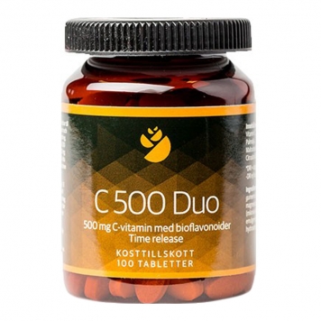 Kosttillskott "C 500 Duo" 100-pack - 78% rabatt