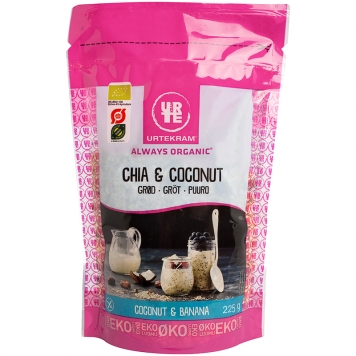Gröt "Chia & Coconut" 225g - 27% rabatt
