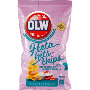 Chips "Heta Hits" 275g - 69% rabatt