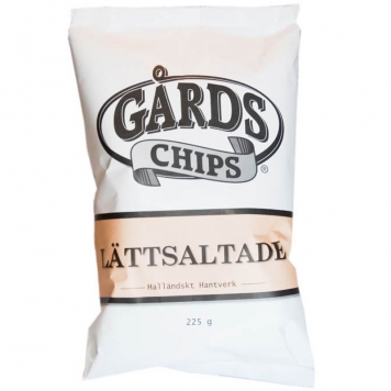 Chips Lättsaltade 225g - 25% rabatt