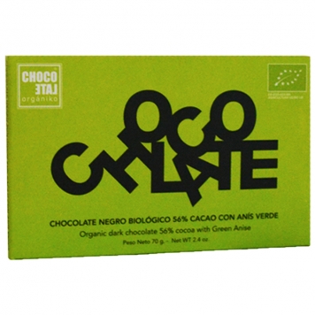 Mörk Choklad "Green Anise" 70g - 50% rabatt