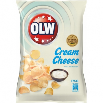 Chips "Cream Cheese" 175g - 25% rabatt
