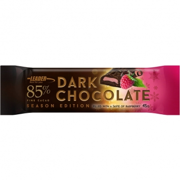 Mörk Choklad-bar "Raspberry" 45g - 80% rabatt