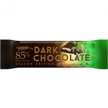 Mörk Choklad-bar "Mint" 45g - 88% rabatt