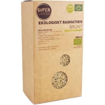 Basmatiris Brunt 500g - 22% rabatt