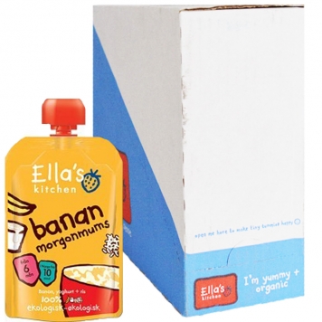 Hel Låda Barnmat Smoothie Banan 6 x 100g - 67% rabatt