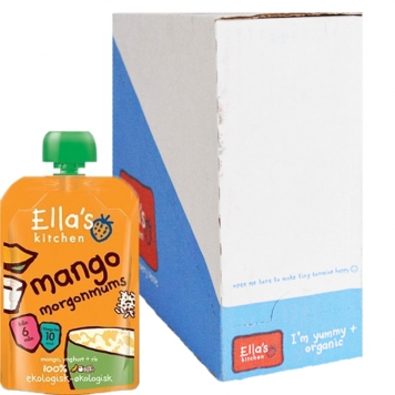 Hel Låda Barnmat Smoothie Mango 6 x 100g - 67% rabatt