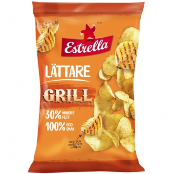 Chips "Lättare Grill" 175g - 50% rabatt