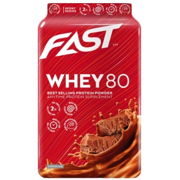 Proteinpulver "Whey 80" 600g - 50% rabatt