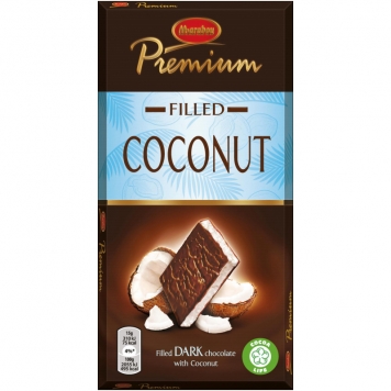 Mörk Choklad "Premium Filled Coconut" 150g - 48% rabatt