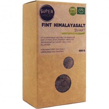 Himalayasalt Svart 500g - 37% rabatt