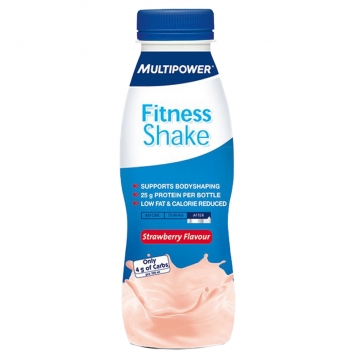 Fitness Shake "Strawberry" 330ml - 71% rabatt
