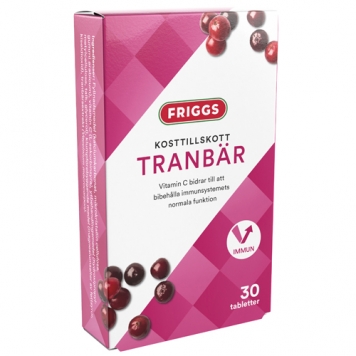 Kosttillskott "Tranbär" 30-pack - 71% rabatt