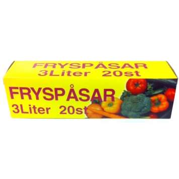 Fryspåsar 3l 20-pack - 61% rabatt