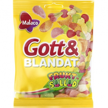 Gott & Blandat "Fruktsallad" 130g - 37% rabatt