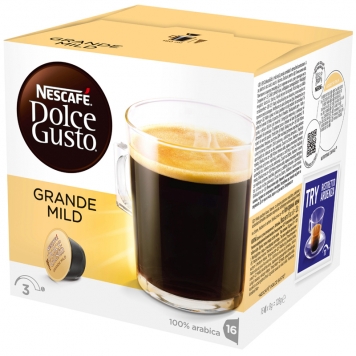 Kaffekapslar "Grande Mild" 16-pack - 45% rabatt