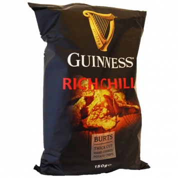 Chips "Guinness Rich Chilli" 150g - 45% rabatt