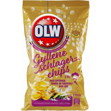 Chips "Gyllene Schlager" 275g - 69% rabatt