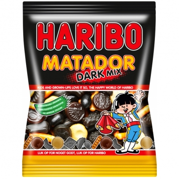 Godis "Matador Dark Mix" 135g - 22% rabatt