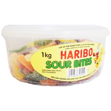 Godis "Sour Bites" 1kg - 38% rabatt