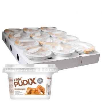 Hel Låda Proteinpudding Toffee 12 x 200g - 71% rabatt