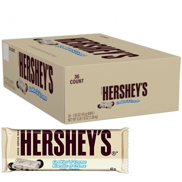 Hel Låda "Cookies 'n' Creme Bar" 36 x 43g - 87% rabatt