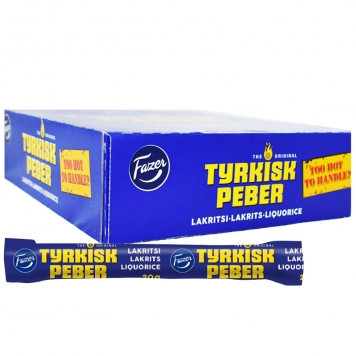 Hel Låda Godis "Tyrkisk Peber" 30 x 20g - 44% rabatt