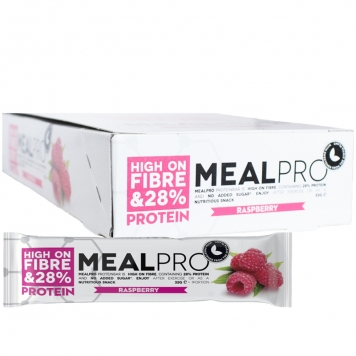 Hel Låda Proteinbars "Rapsberry" 24 x 32g - 48% rabatt