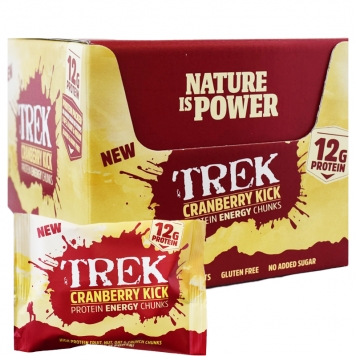 Hel Låda Proteinbitar "Cranberry Kick" 14 x 60g - 67% rabatt