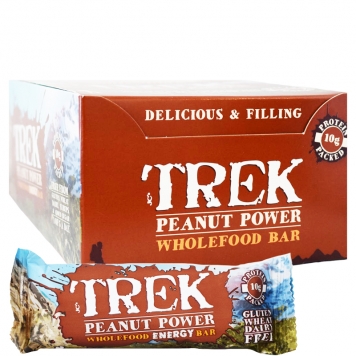 Hel Låda Proteinbars "Peanut Power" 16 x 55g - 67% rabatt