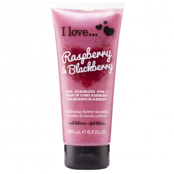 Kroppsskrubb "Raspberry & Blackberry" 200ml - 58% rabatt