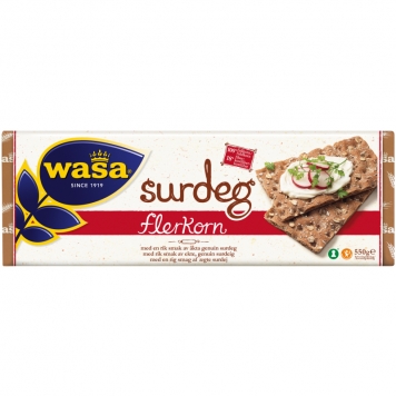 Knäckebröd "Surdeg Flerkorn" 550g - 44% rabatt