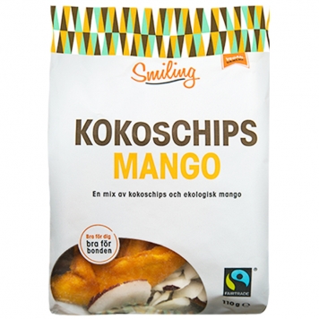 Kokoschips Mango 110g - 28% rabatt