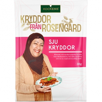 Kryddblandning "Sju Kryddor" 30g - 61% rabatt