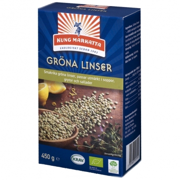 Gröna Linser 450g - 43% rabatt