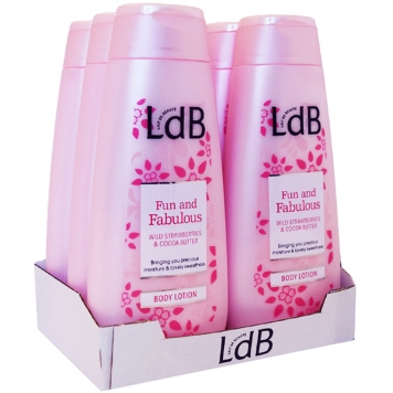 Hel Låda Lotion "Fun And Fabulous" 6 x 250ml - 58% rabatt