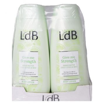 Hel låda Lotion "Give Me Strength" 6 x 250ml - 58% rabatt