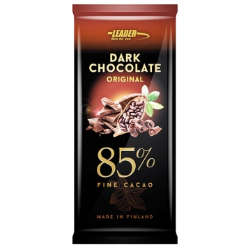 Chokladkaka "Dark Chocolate" 100g - 50% rabatt