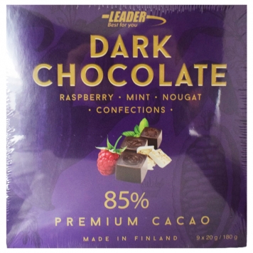 Choklad "Dark Confections" 180g - 43% rabatt