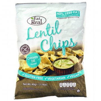 Lins-chips "Creamy Dill" 40g - 17% rabatt