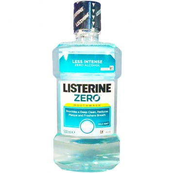 Munskölj Listerine "Zero" 500ml - 35% rabatt