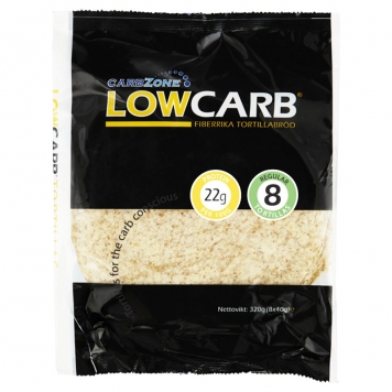 Tortillabröd "Low Carb" 8 x 40g - 54% rabatt