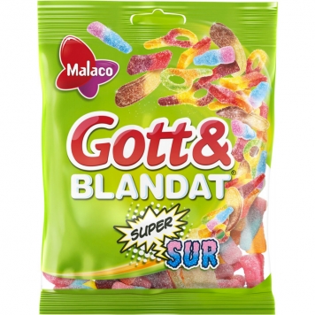 Godismix "Gott & Blandat Supersur" 170g - 47% rabatt