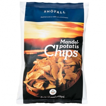 Chips Mandelpotatis Vitlök & Créme Fraiche 100g - 75% rabatt