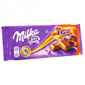 Mjölkchoklad Daim 100g - 23% rabatt