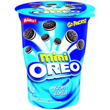 Kex "Oreo Mini Vanilla" 67g - 50% rabatt