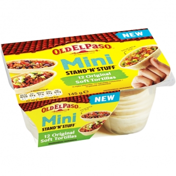 Tortillabröd "Mini stand ´n´ stuff" 145g - 58% rabatt